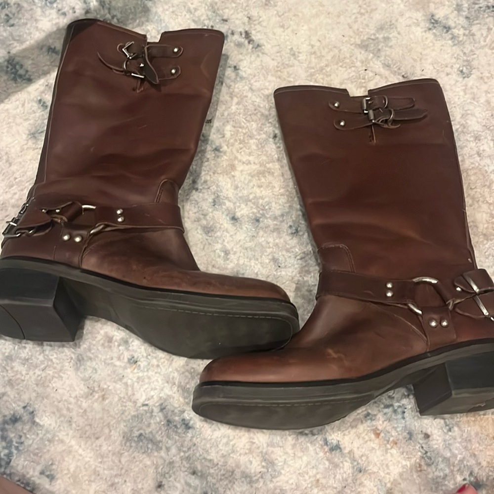 Brown Steve Madden boots